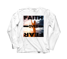 Load image into Gallery viewer, Faith Over Fear (Long Sleeve Tshirt)