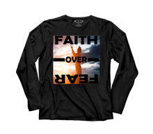 Load image into Gallery viewer, Faith Over Fear (Long Sleeve Tshirt)
