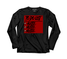Load image into Gallery viewer, Hustler To Do List (Long Sleeve Tshirt)